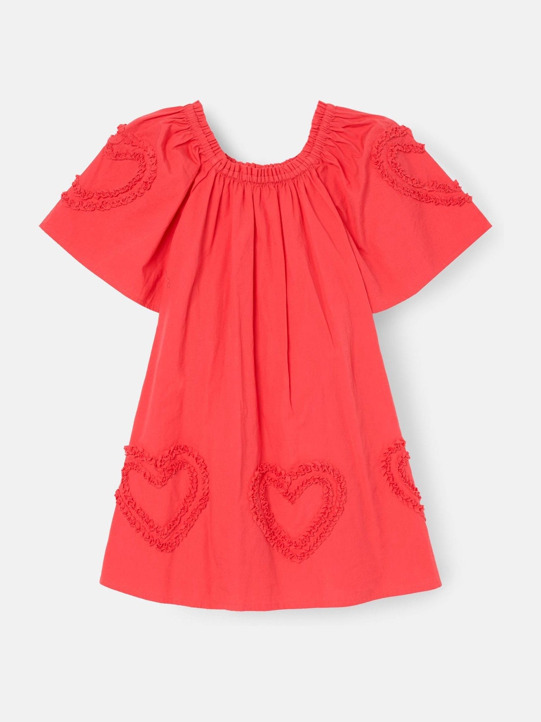 Angel & Rocket Pink Lori Heart Swing Dress image 6
