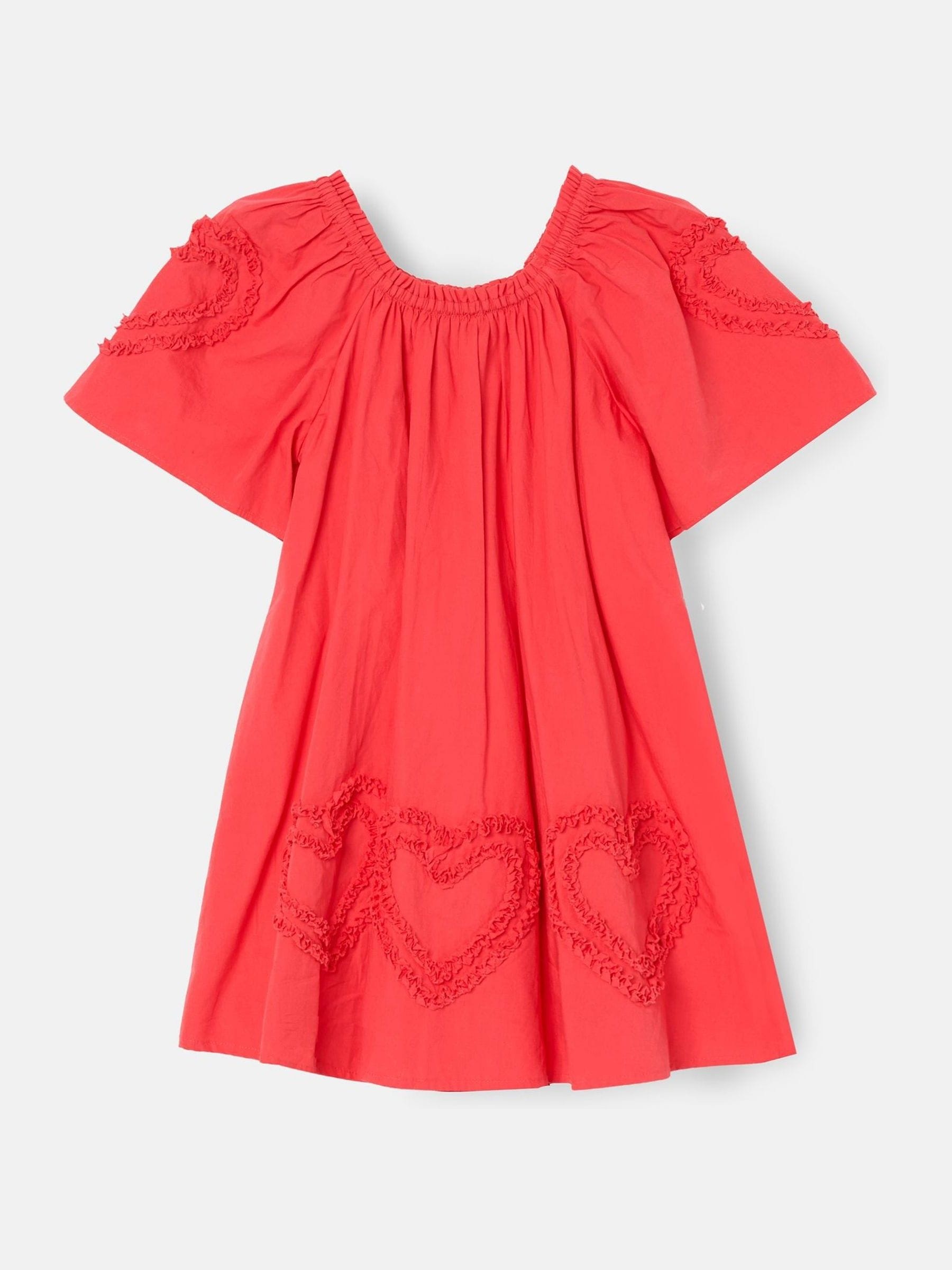 Angel & Rocket Pink Lori Heart Swing Dress image 7