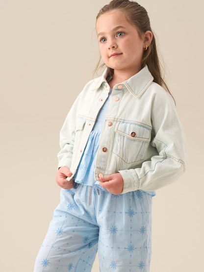 Dsiney Kidz - Angel & Rocket Blue Carla Denim Jacket image 1