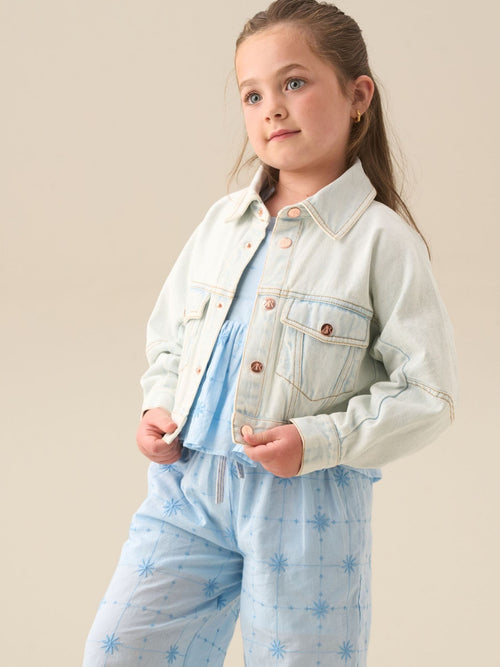 Dsiney Kidz - Angel & Rocket Blue Carla Denim Jacket image 1