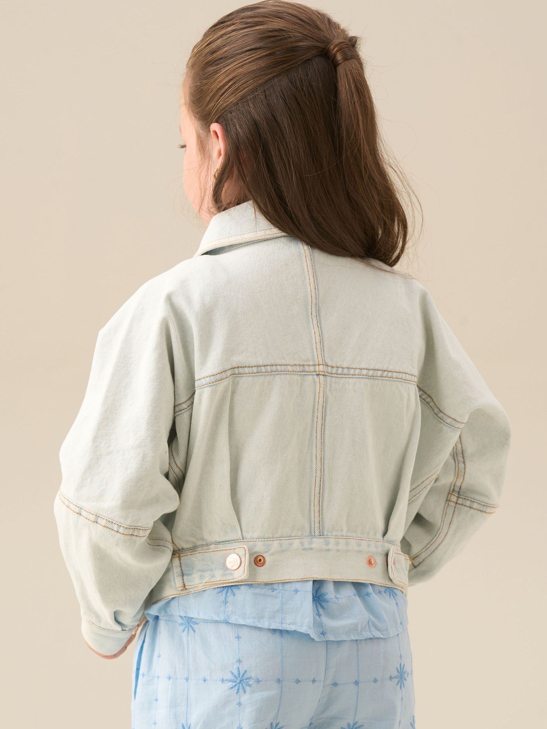 Dsiney Kidz - Angel & Rocket Blue Carla Denim Jacket image 2