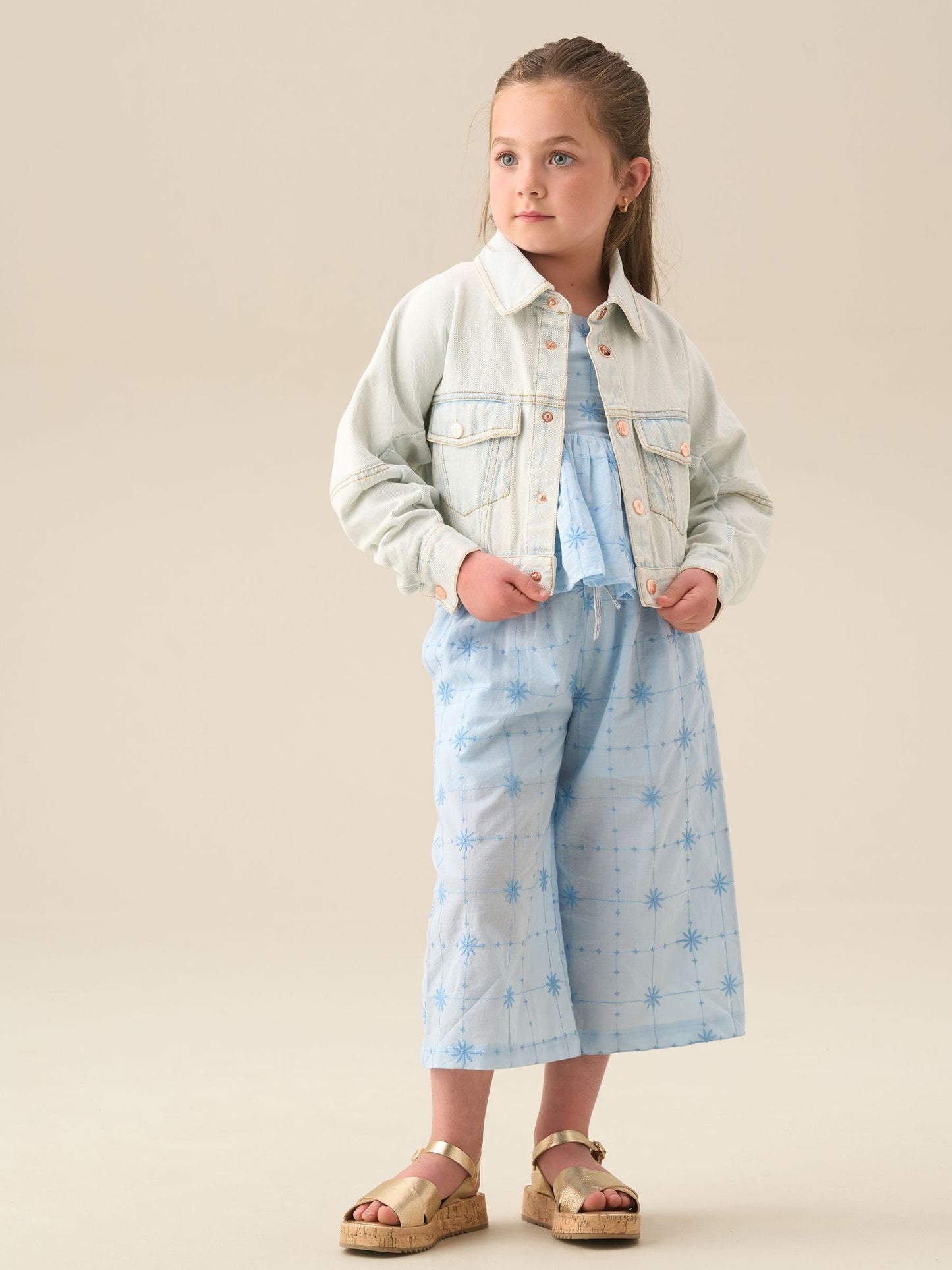 Dsiney Kidz - Angel & Rocket Blue Carla Denim Jacket image 3