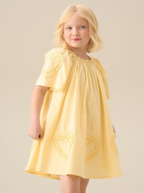 Dsiney Kidz - Angel & Rocket Yellow Lori Heart Swing Dress image 1