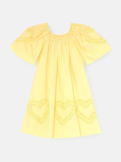 Angel & Rocket Yellow Lori Heart Swing Dress image 6