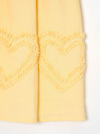 Angel & Rocket Yellow Lori Heart Swing Dress image 8
