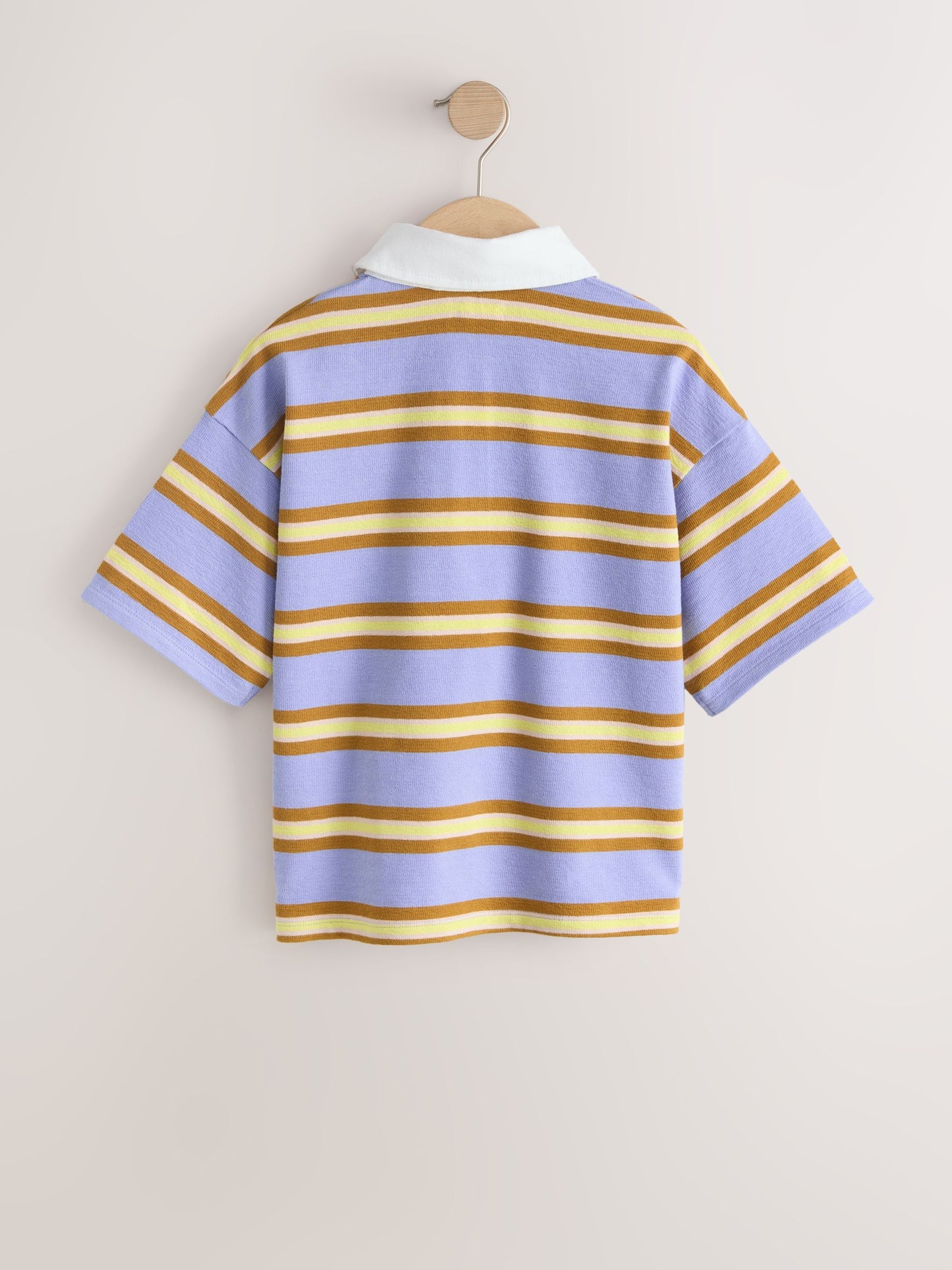 Dsiney Kidz - Purple Stripe Short Sleeve Rugby Top (3-16yrs) image 6