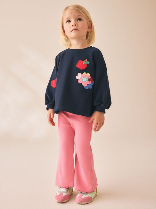 Dsiney Kidz - Navy Dog Long Sleeve Top and Leggings Set (3mths-7yrs) image 1