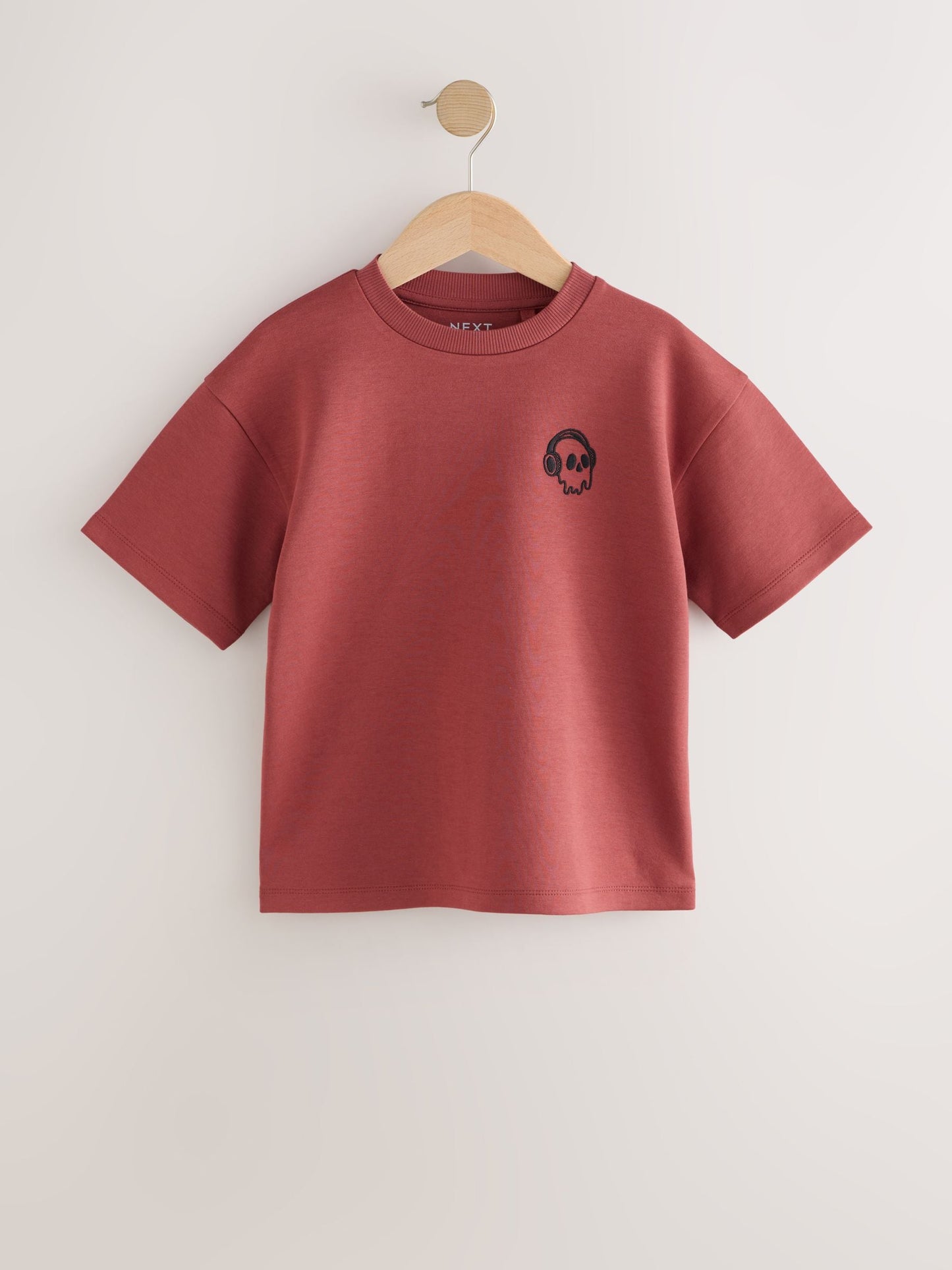 Dsiney Kidz - Rust Red Graphic Heavyweight Short Sleeve T-Shirt (3-16yrs) image 1