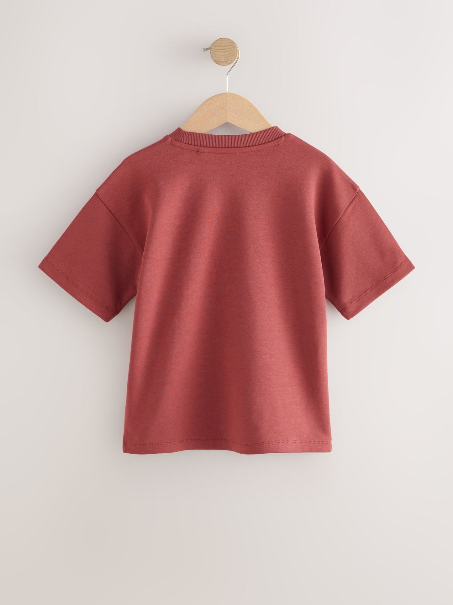Dsiney Kidz - Rust Red Graphic Heavyweight Short Sleeve T-Shirt (3-16yrs) image 2