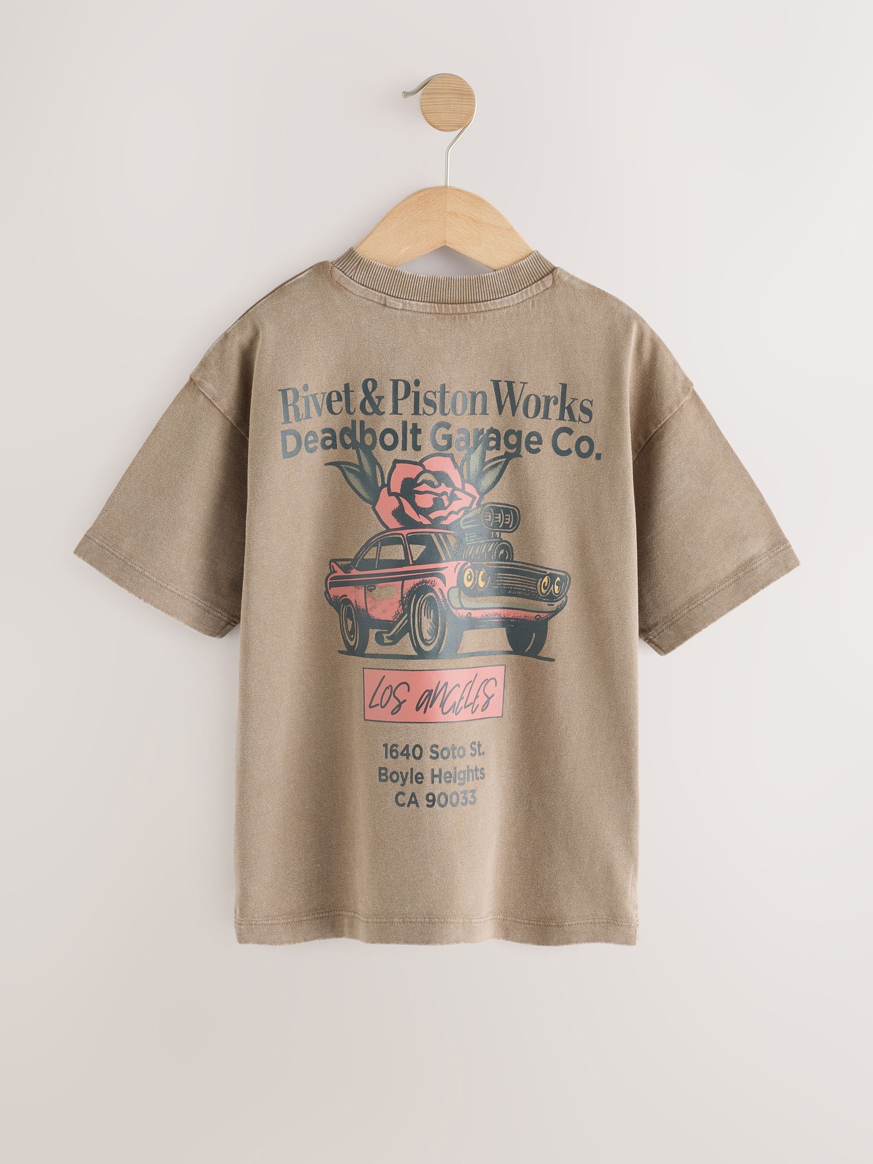 Dsiney Kidz - Mink Back Print Washed Graphic T-Shirt (3-16yrs) image 6