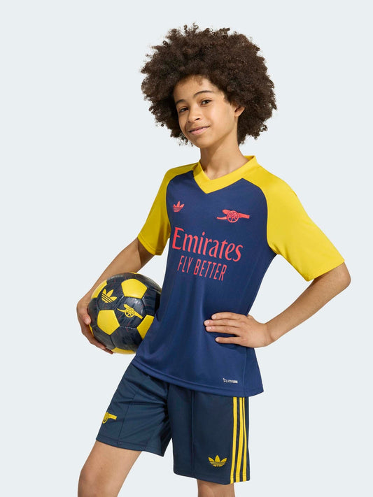 Dsiney Kidz - adidas Blue Arsenal Football Club Away Pre-Match T-Shirt image 1