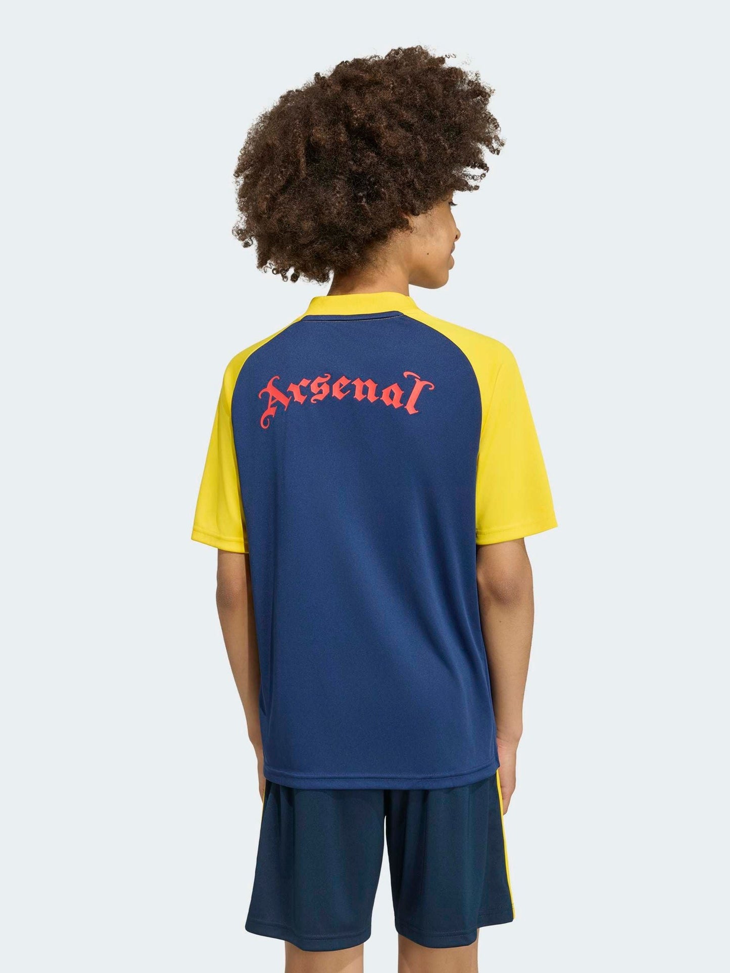 Dsiney Kidz - adidas Blue Arsenal Football Club Away Pre-Match T-Shirt image 2