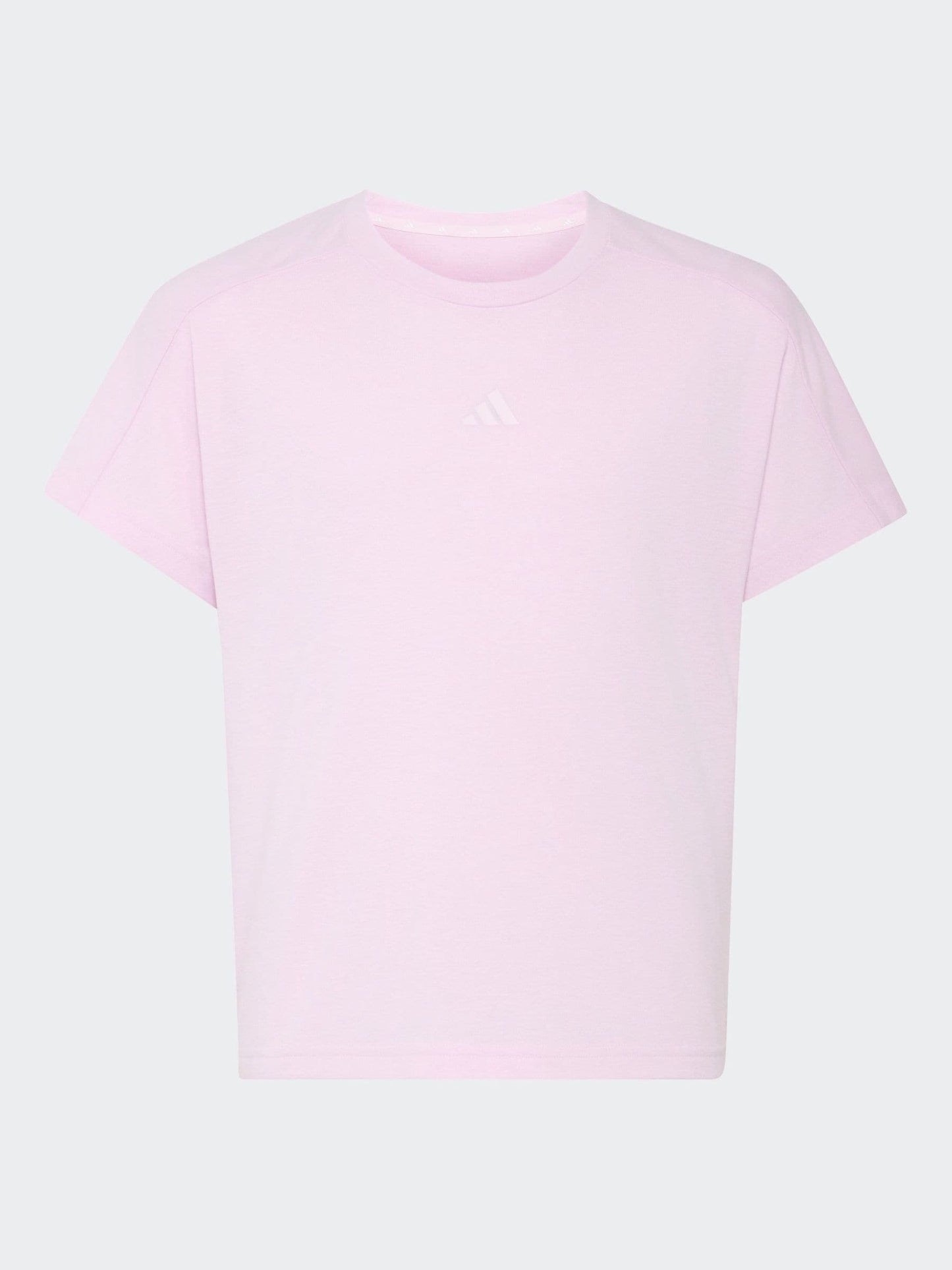 Dsiney Kidz - adidas Pink Essentials Logo T-Shirt image 1