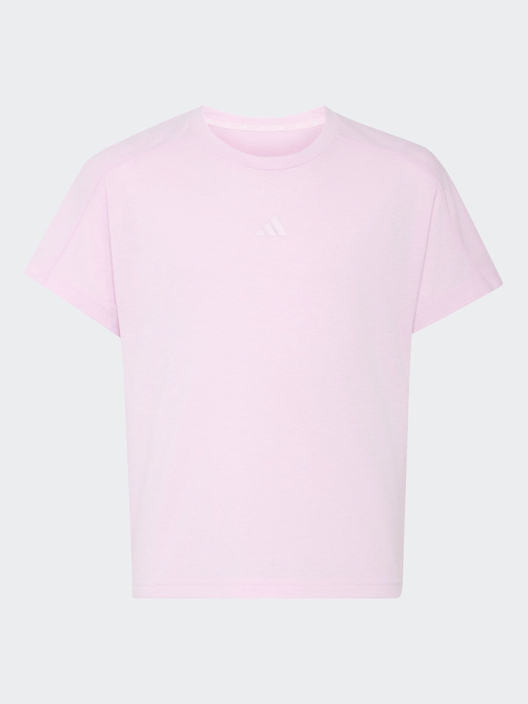 Dsiney Kidz - adidas Pink Essentials Logo T-Shirt image 1