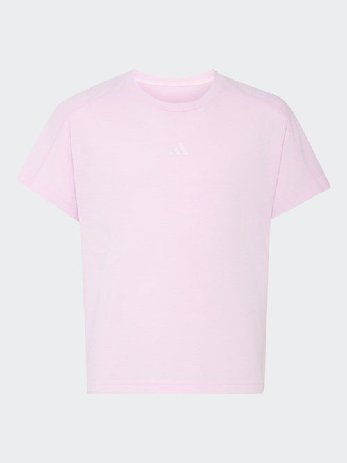 Dsiney Kidz - adidas Pink Essentials Logo T-Shirt image 1