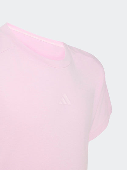 Dsiney Kidz - adidas Pink Essentials Logo T-Shirt image 3
