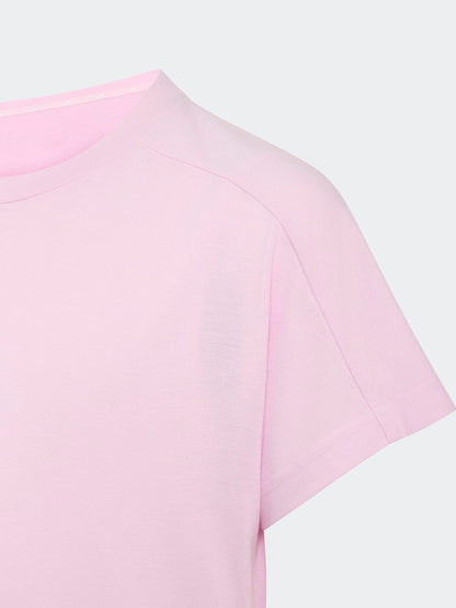 Dsiney Kidz - adidas Pink Essentials Logo T-Shirt image 4