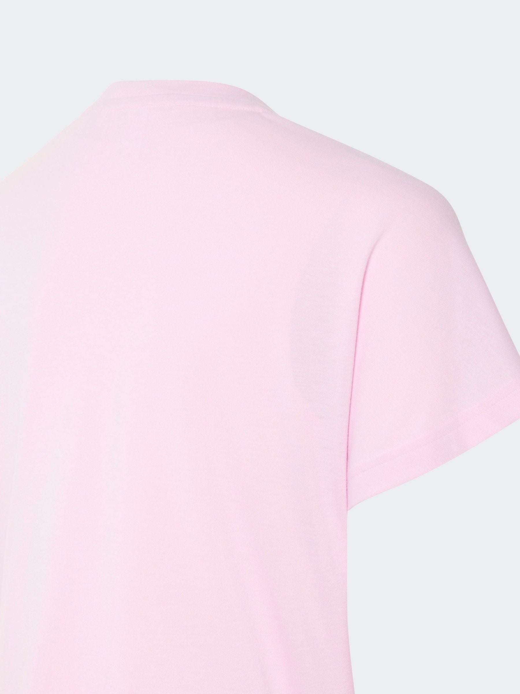Dsiney Kidz - adidas Pink Essentials Logo T-Shirt image 5