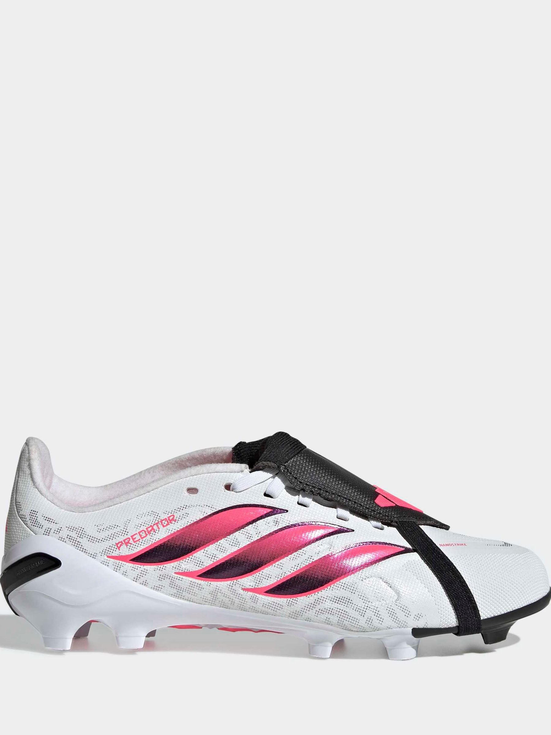 adidas White Predator League Fold-Over Tongue Firm Ground Boots image 1