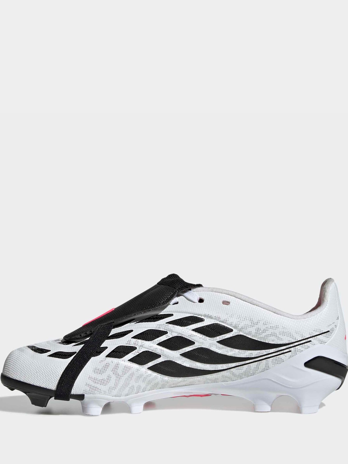 adidas White Predator League Fold-Over Tongue Firm Ground Boots image 4