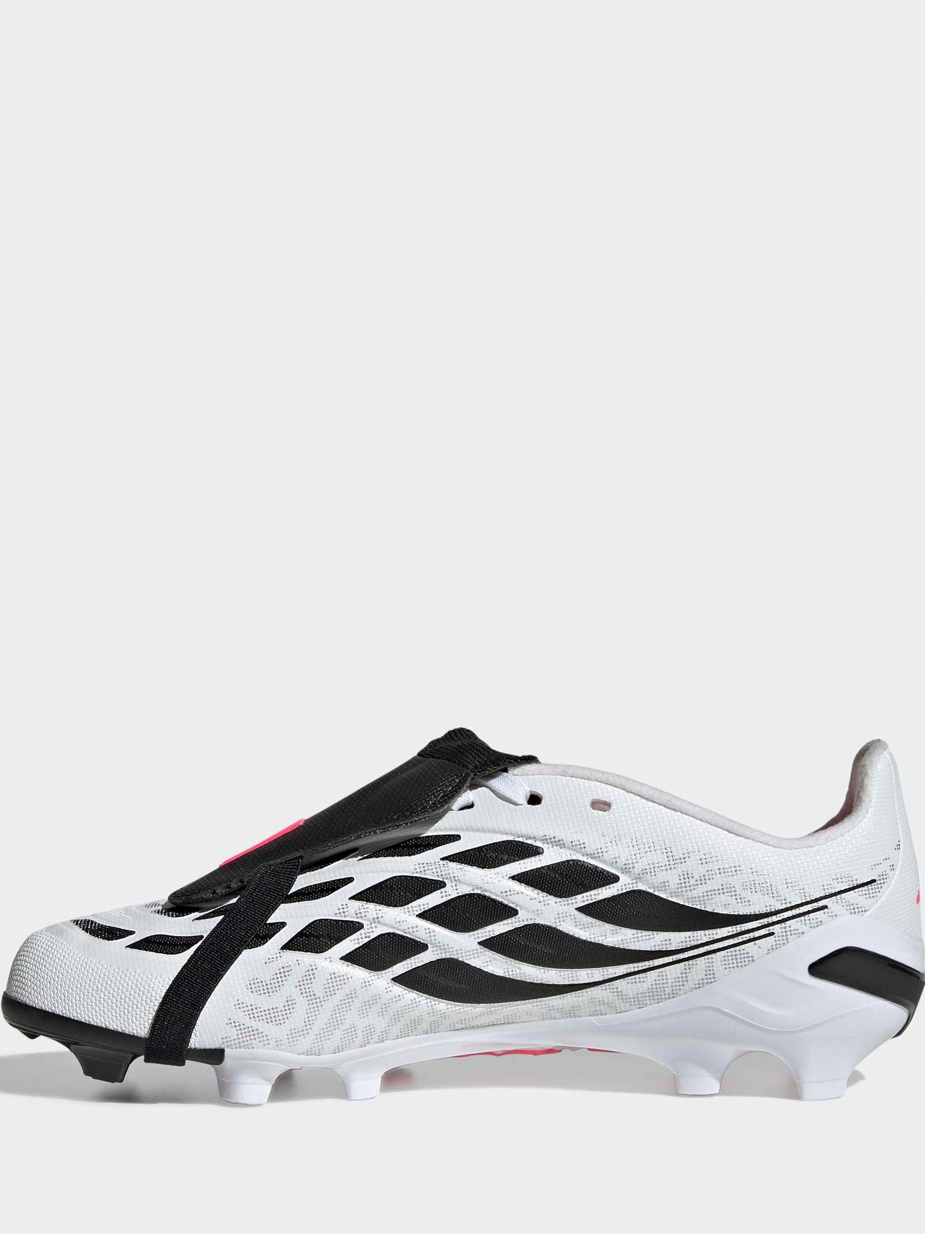 adidas White Predator League Fold-Over Tongue Firm Ground Boots image 4