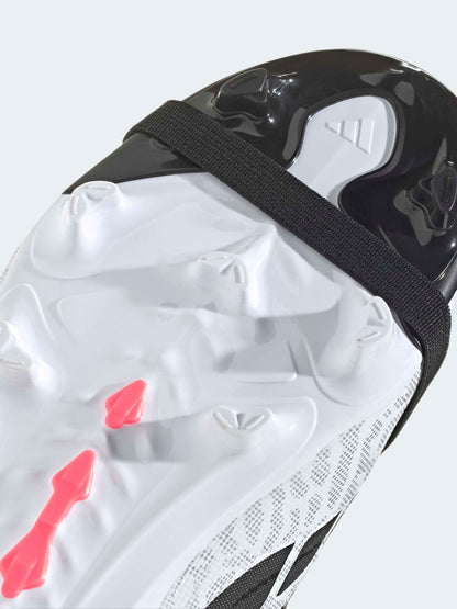 adidas White Predator League Fold-Over Tongue Firm Ground Boots image 7