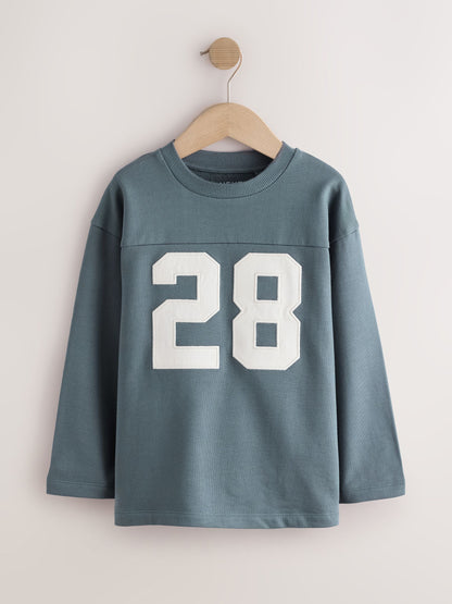 Dsiney Kidz - Mineral Long Sleeve Heavyweight Varsity T-Shirt (3-16yrs) image 1
