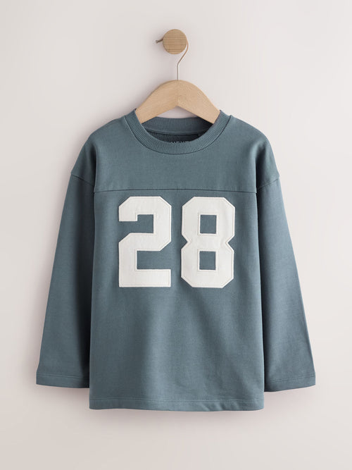Dsiney Kidz - Mineral Long Sleeve Heavyweight Varsity T-Shirt (3-16yrs) image 1