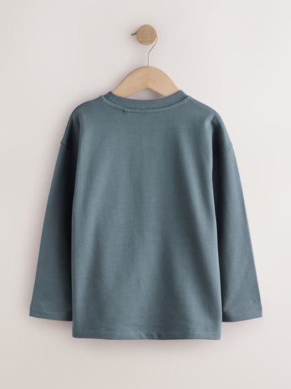 Dsiney Kidz - Mineral Long Sleeve Heavyweight Varsity T-Shirt (3-16yrs) image 2
