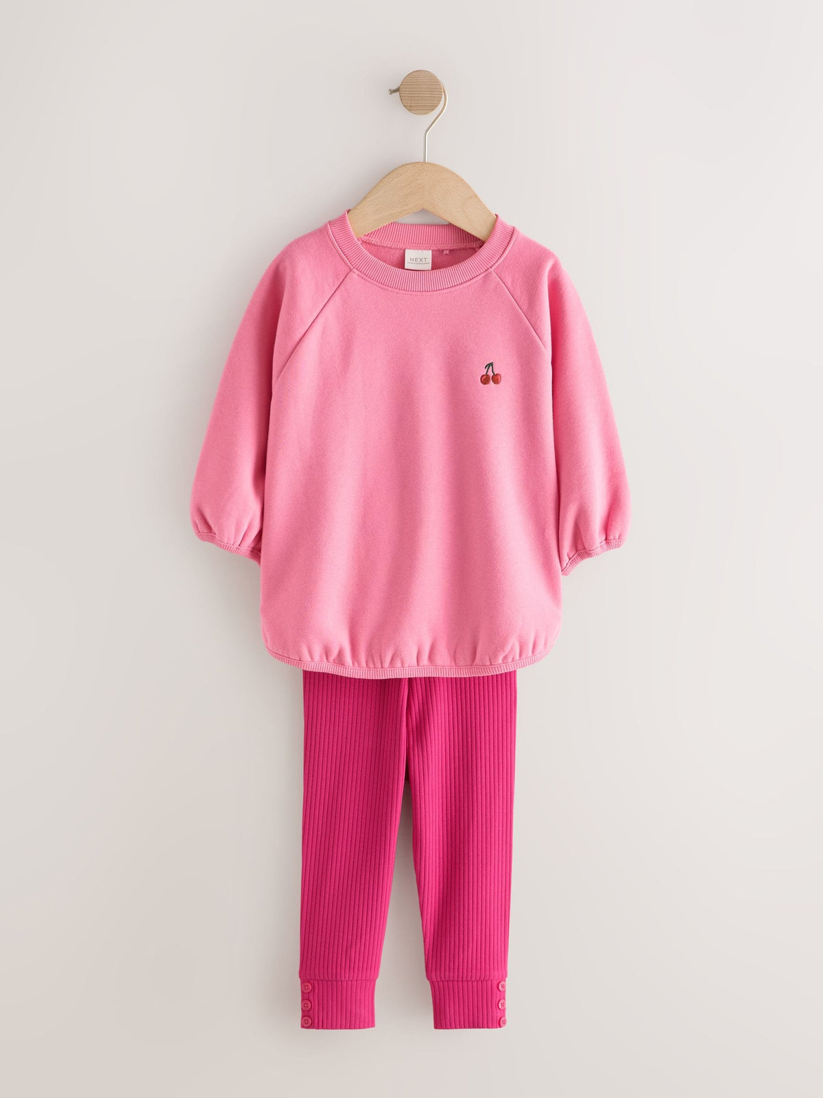 Dsiney Kidz - Bright Pink Sweatshirt and Leggings Set (3mths-7yrs) image 5