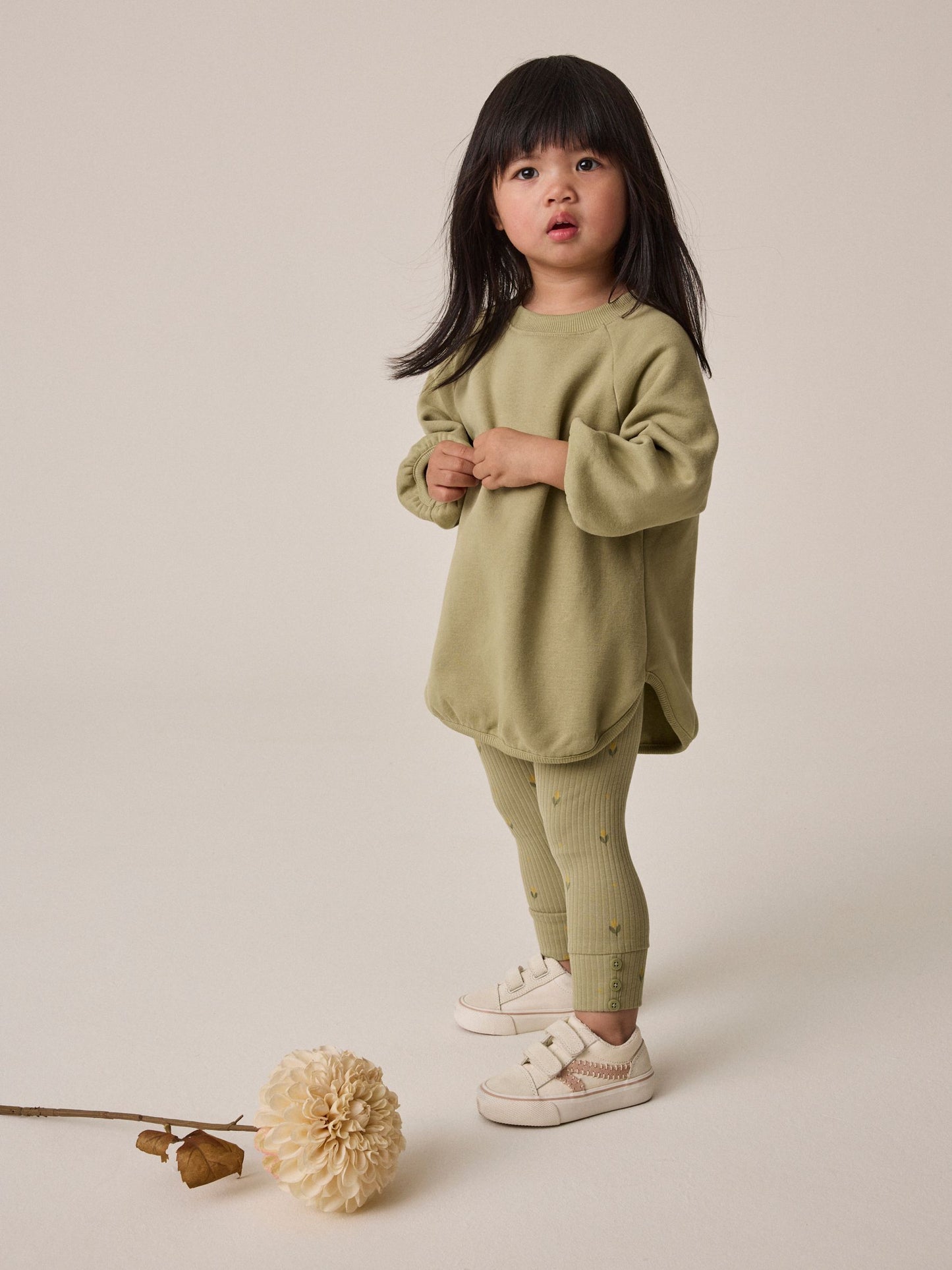 Dsiney Kidz - Light Green Sweatshirt and Leggings Set (3mths-7yrs) image 1
