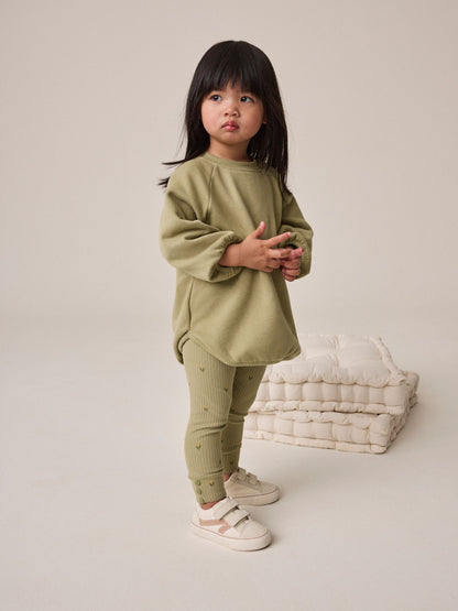 Dsiney Kidz - Light Green Sweatshirt and Leggings Set (3mths-7yrs) image 2