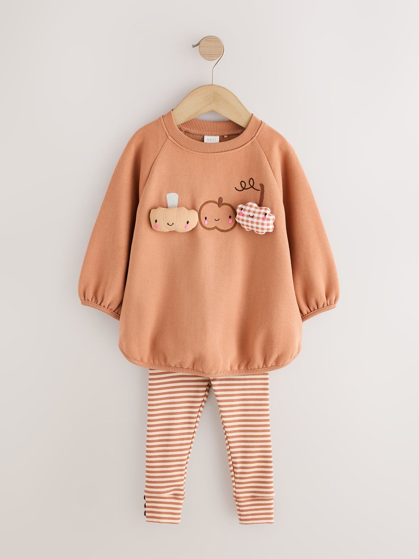 Orange Little Pumpkin Sweatshirt and Legging Set (3mths-7yrs) image 1