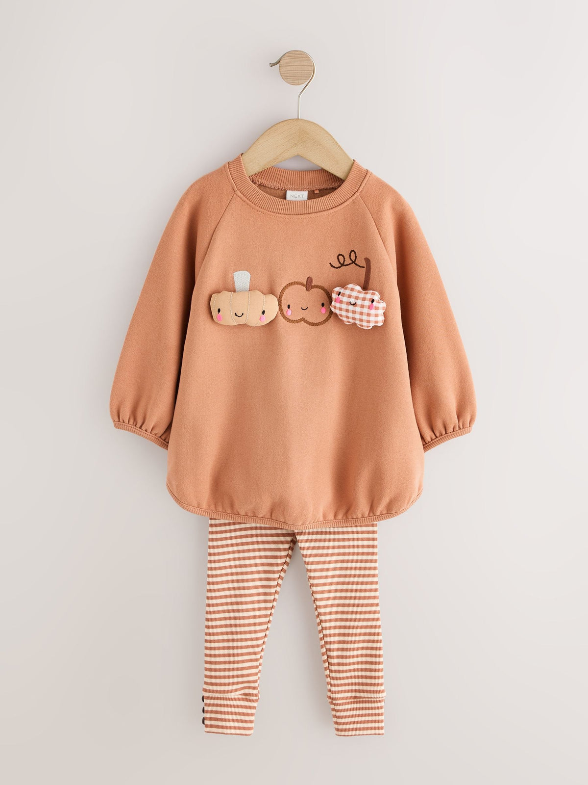 Orange Little Pumpkin Sweatshirt and Legging Set (3mths-7yrs) image 1
