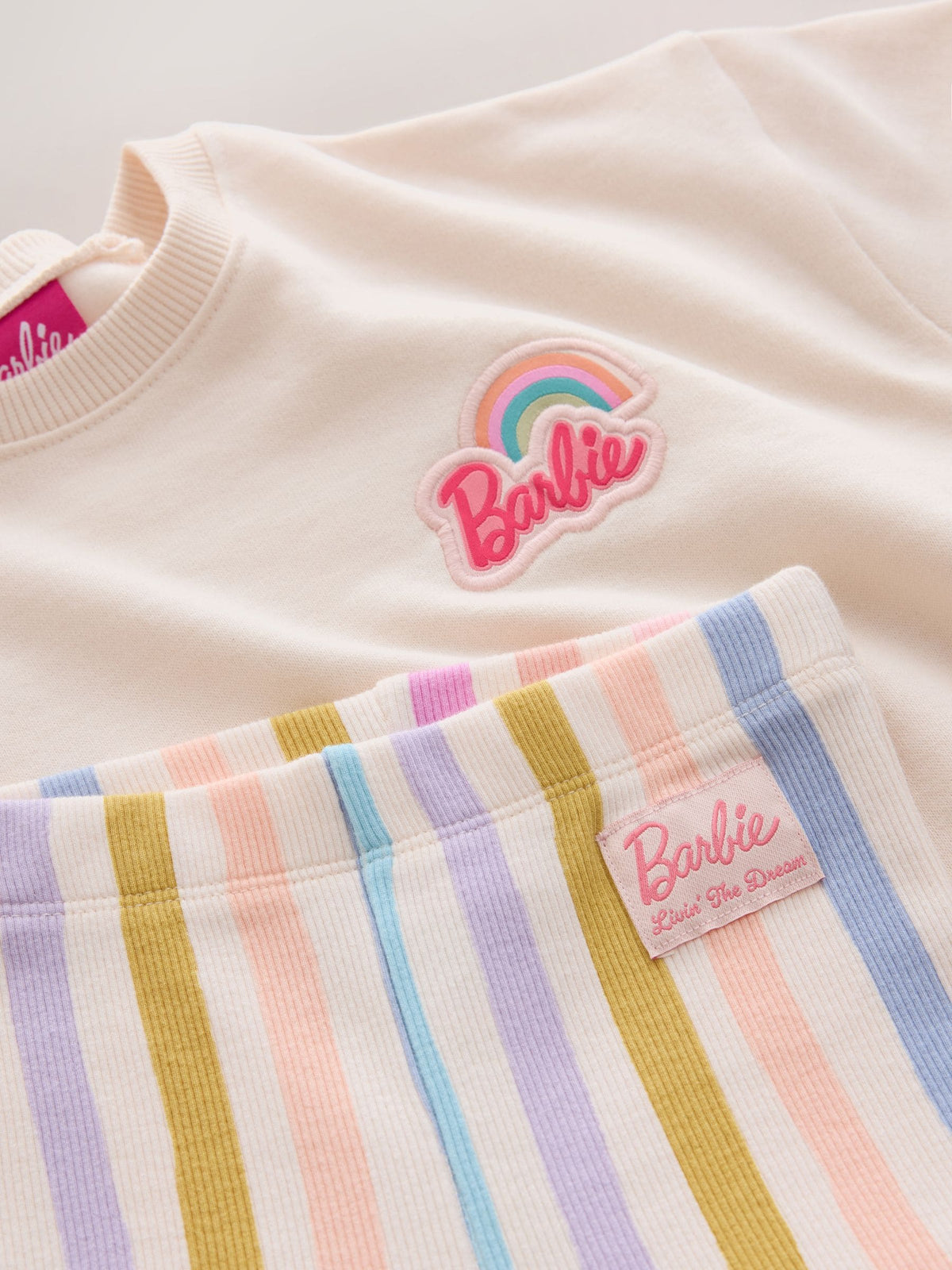 Dsiney Kidz - Barbie Dreamhouse Rainbow Sweatshirt and Flare Leg Set (3mths-7yrs) image 9