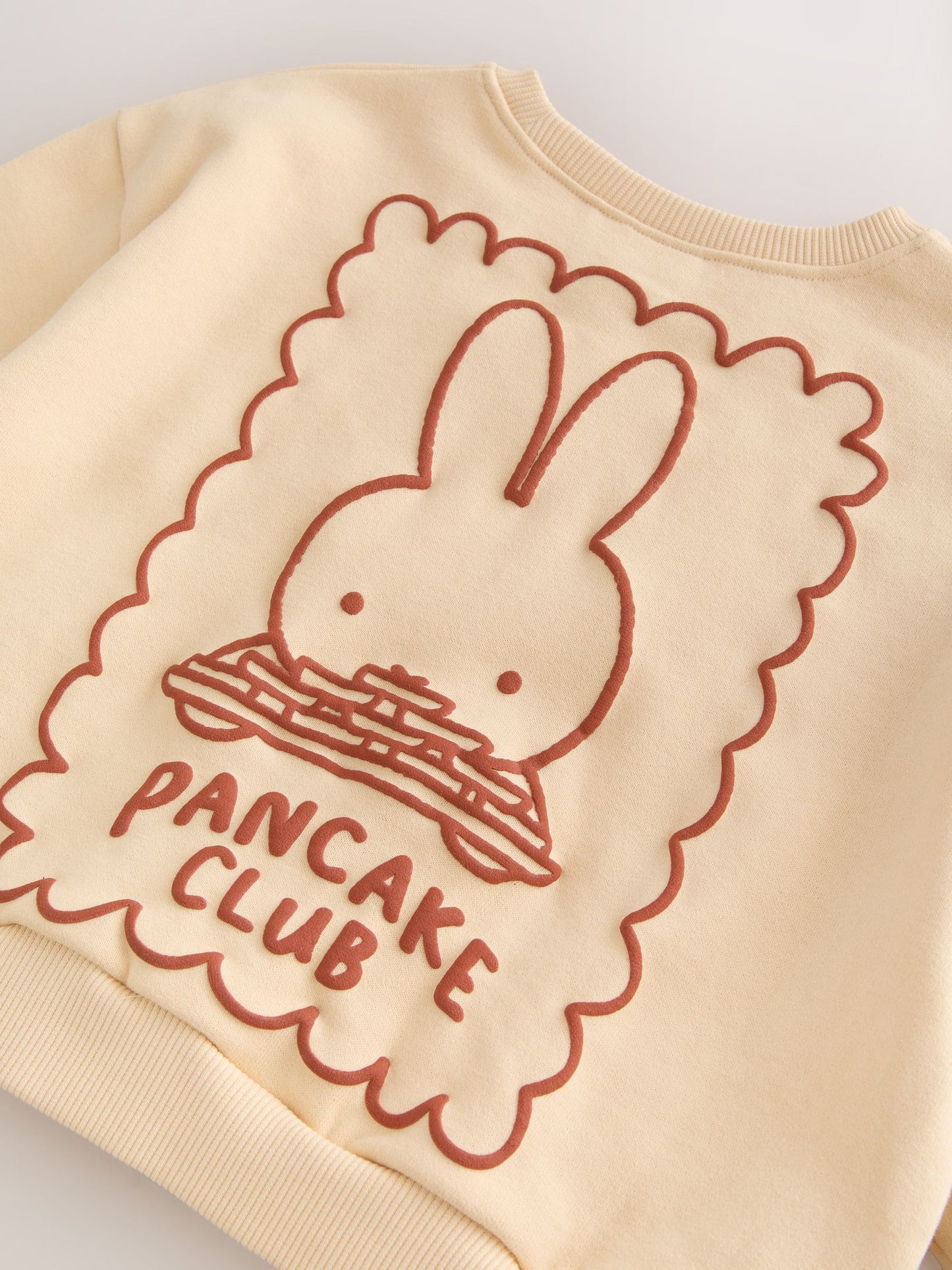 Miffy Light Yellow Stripe Sweatshirt and Wide Leg Set (3mths-7yrs) image 6