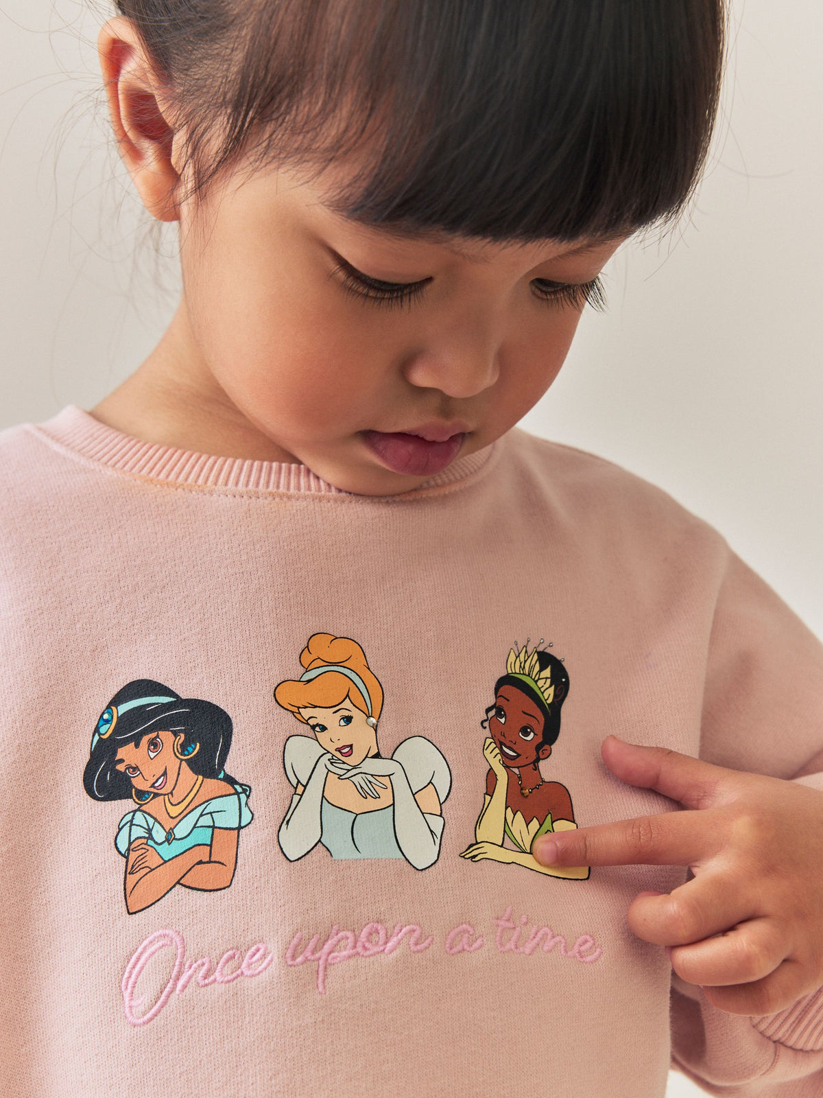 Disney Princess Pale Pink Sweatshirt and Flare Set (3mths-7yrs) - image 4