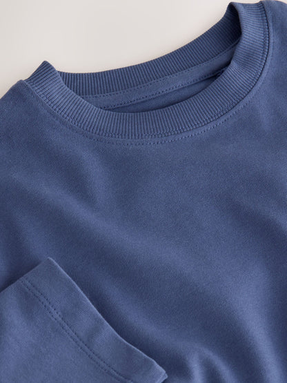 Dsiney Kidz - Mid Blue Cosy Long Sleeve T-Shirt (3-16yrs) image 7