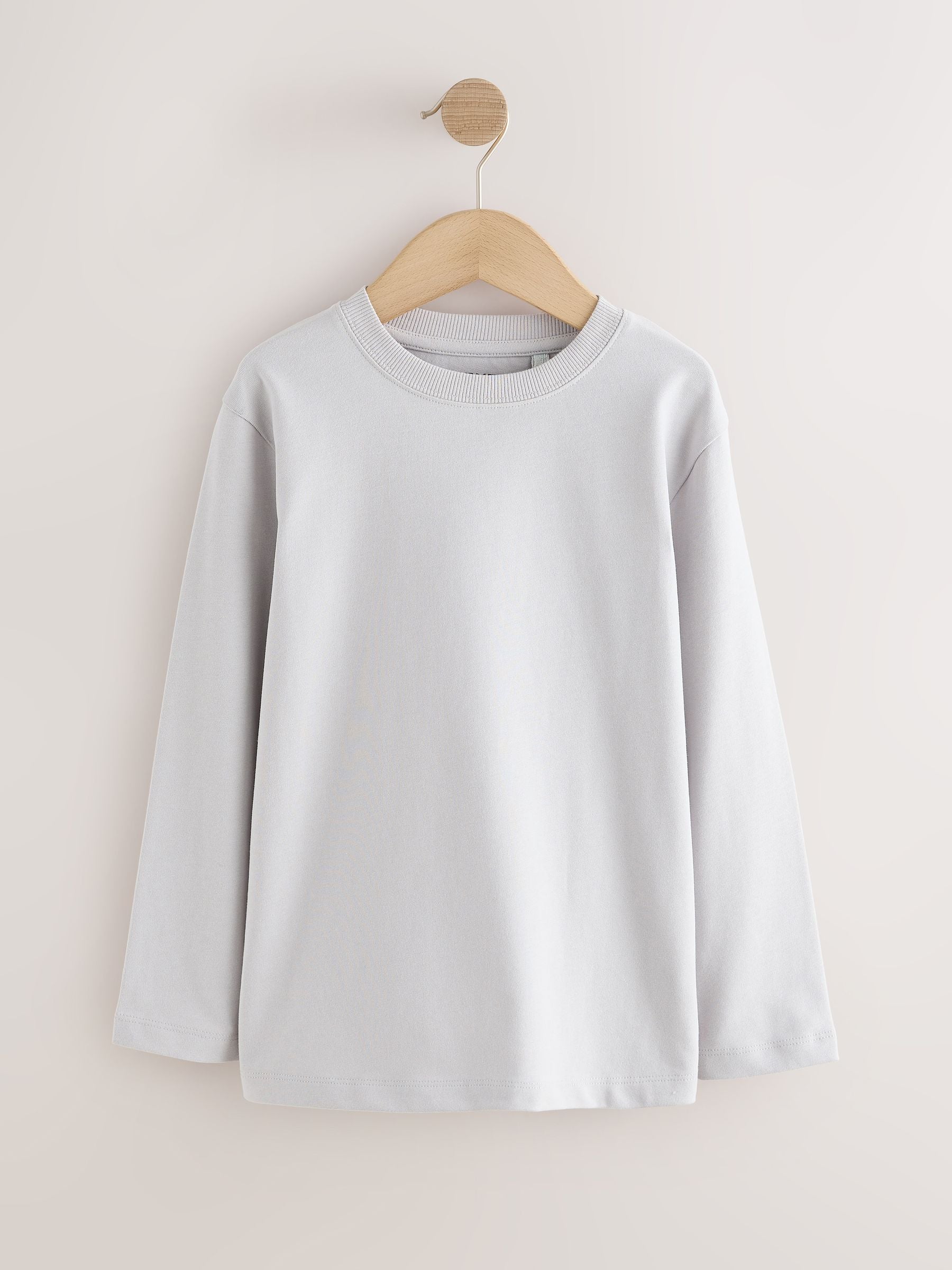 Dsiney Kidz - Light Grey Cosy Long Sleeve T-Shirt (3-16yrs) image 1