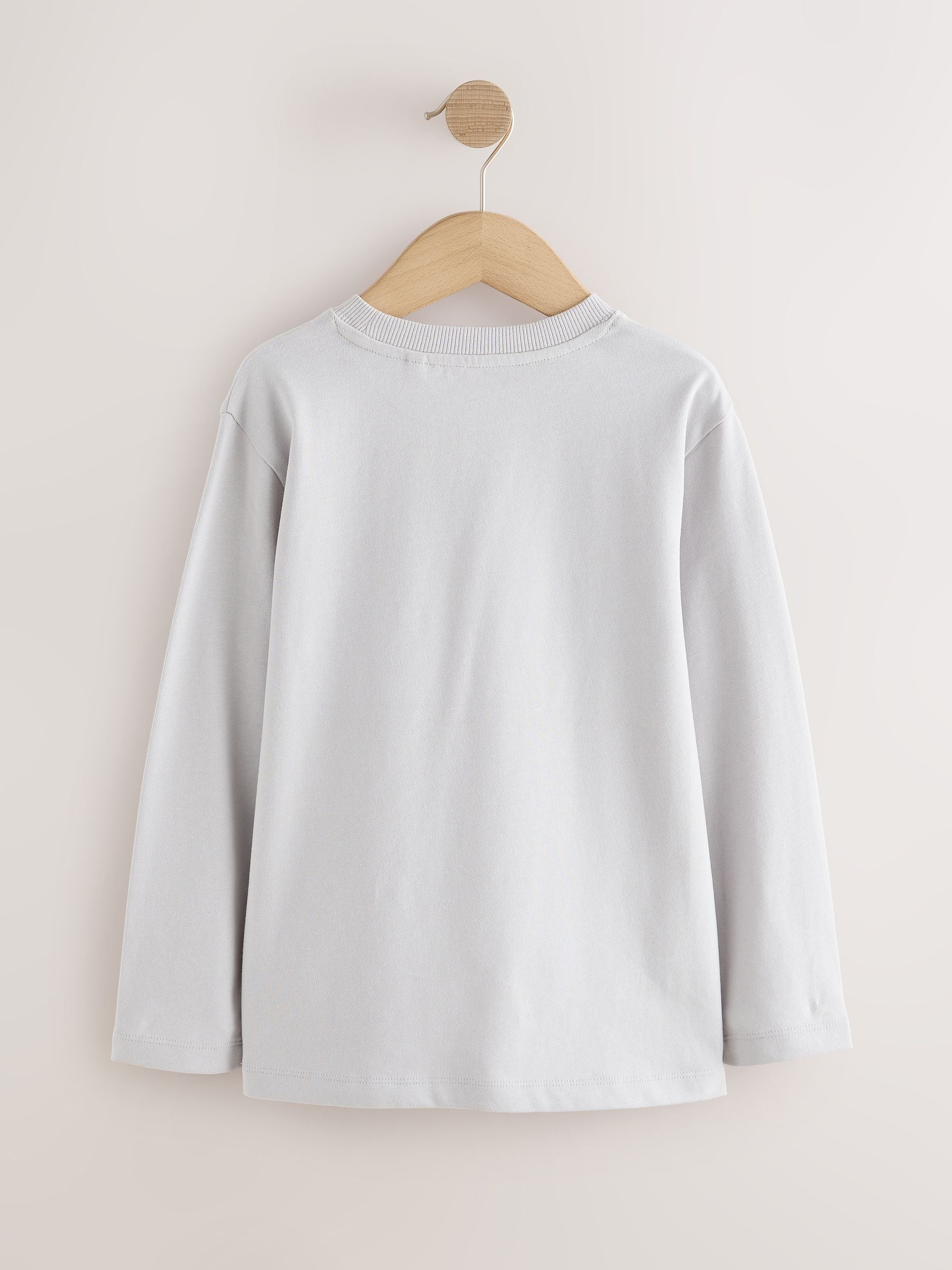 Dsiney Kidz - Light Grey Cosy Long Sleeve T-Shirt (3-16yrs) image 2