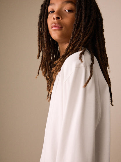 Dsiney Kidz - White Cosy Long Sleeve T-Shirt (3-16yrs) image 4