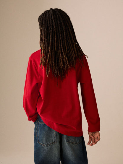 Dsiney Kidz - Red Cosy Long Sleeve T-Shirt (3-16yrs) image 3