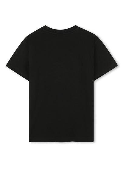 HUGO Black Logo Crew Neck Short Sleeve T-Shirts 2 Pack image 2