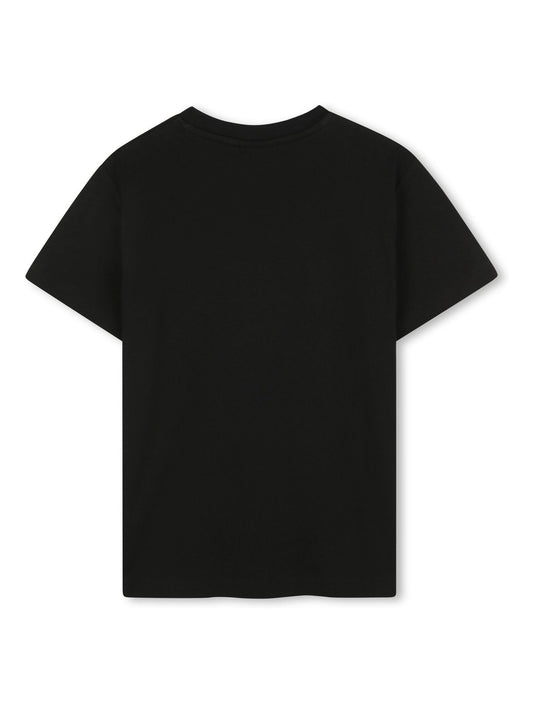 HUGO Black Logo Crew Neck Short Sleeve T-Shirts 2 Pack image 2