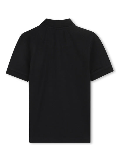 Dsiney Kidz - HUGO Black Logo Short Sleeve Polo Shirt image 2