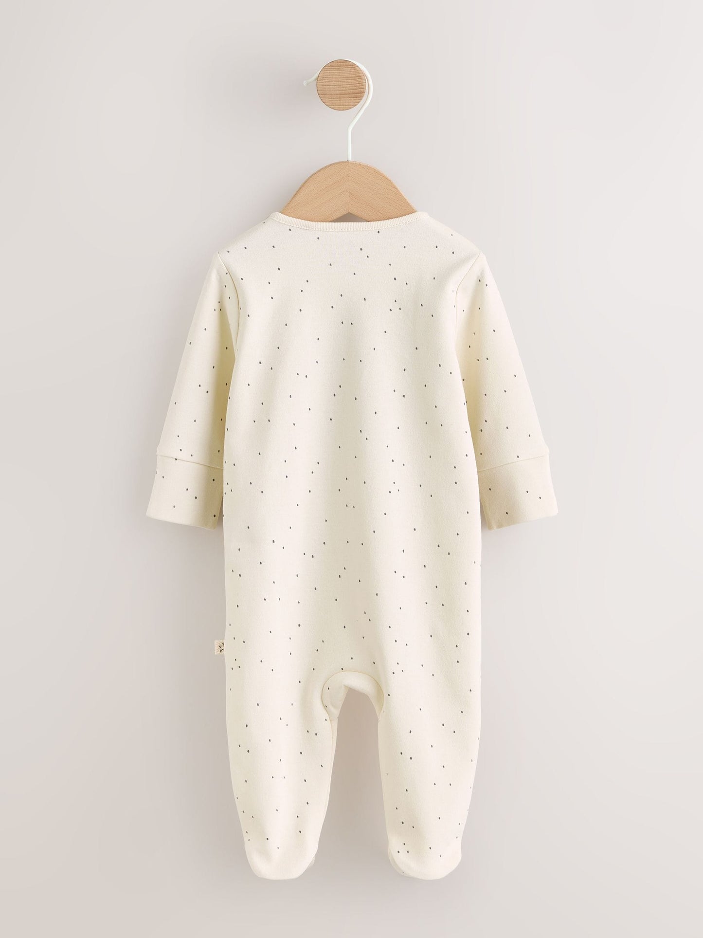 Cream My First Fathers Day Baby Sleepsuit (0-18mths) image 2