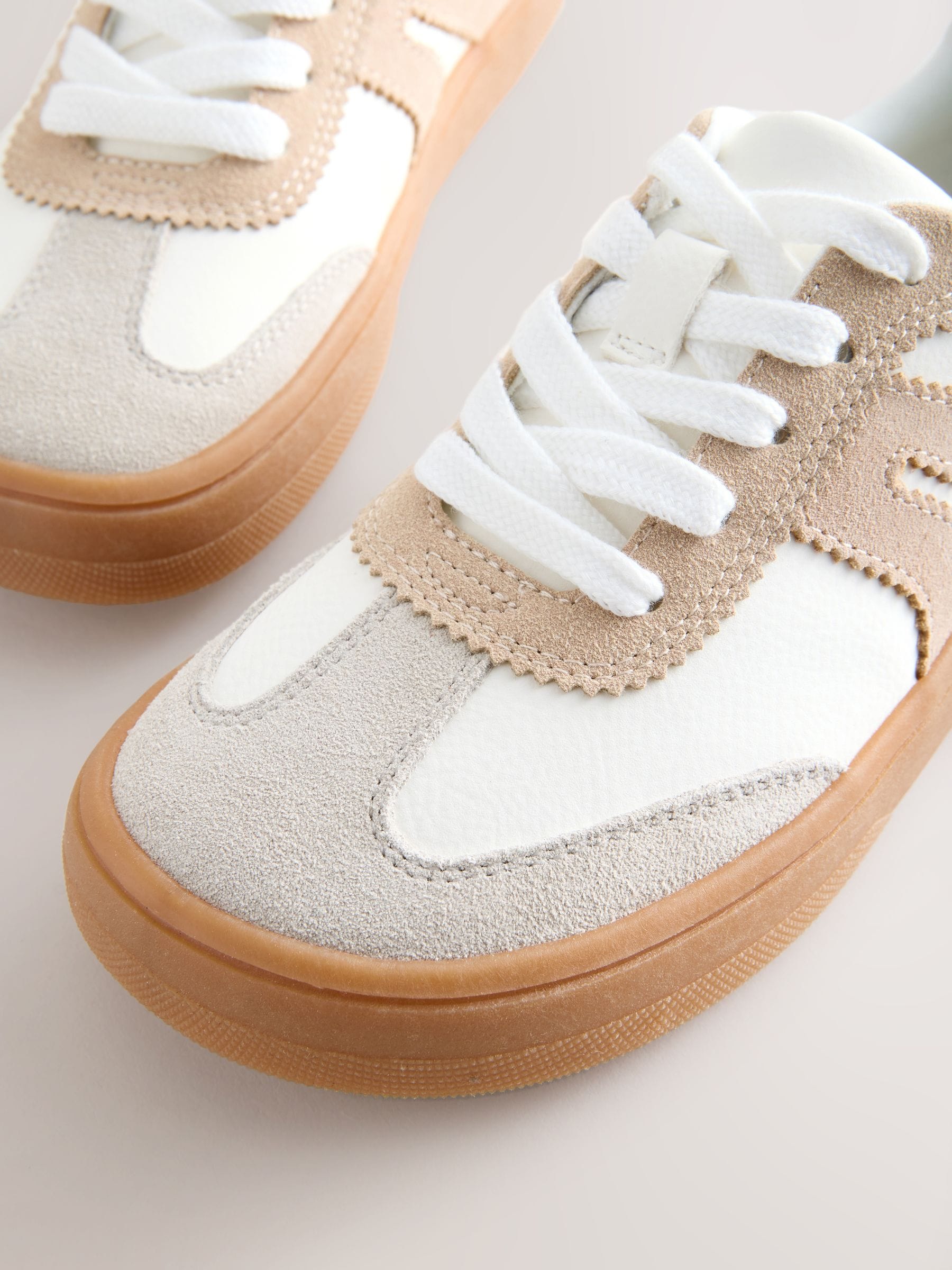 Neutral Barefoot Lace-up Trainers image 4