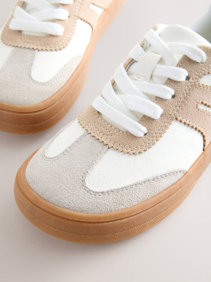 Neutral Barefoot Lace-up Trainers image 4