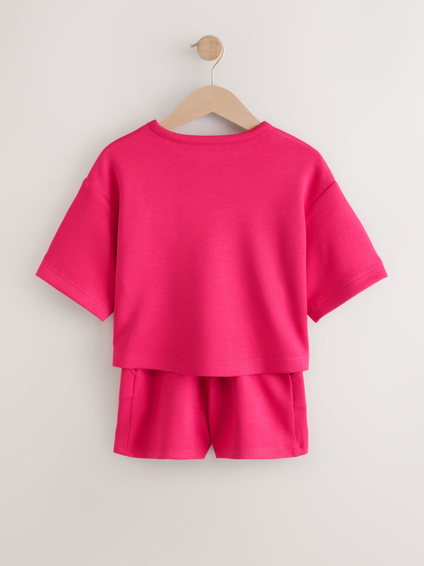 Dsiney Kidz - Bright Pink Supersoft T-Shirt and Shorts Set (3-16yrs) image 8