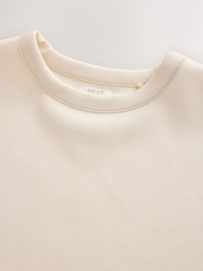 Dsiney Kidz - Ecru Supersoft Oversized Boxy T-Shirt (3-16yrs) image 7